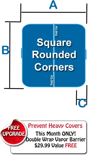 Rounded Rectangle Promotion Graphic PNG image