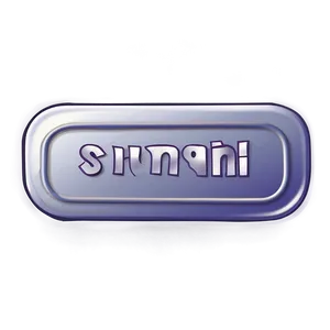 Rounded Rectangle Sticker PNG 05252024