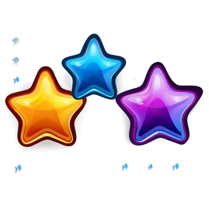 Rounded Star Art Png 4 PNG image