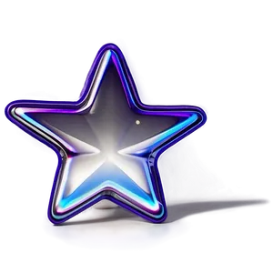 Rounded Star D PNG image