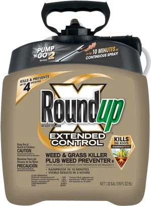 Roundup Extended Control Herbicide PNG image