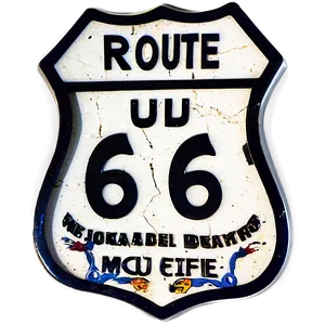 Route 66 Biker Route Png 06212024 PNG image