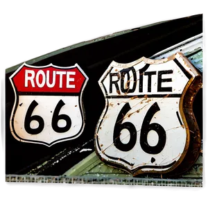 Route 66 Biker Route Png Xvn97 PNG image