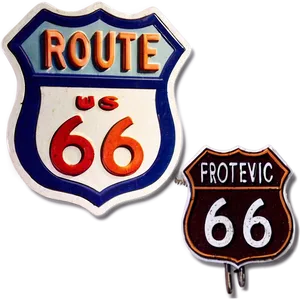 Route 66 Motorcycle Journey Png 06212024 PNG image