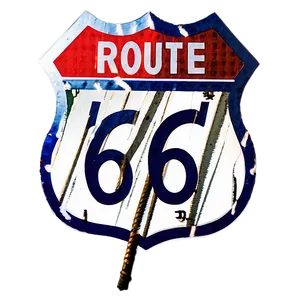 Route 66 Navigation Map Png Pbt PNG image