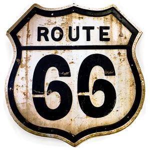 Route 66 Road Sign Png 82 PNG image