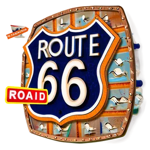 Route 66 Ultimate Road Guide Png 06212024 PNG image