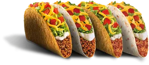 Rowof Fresh Tacos