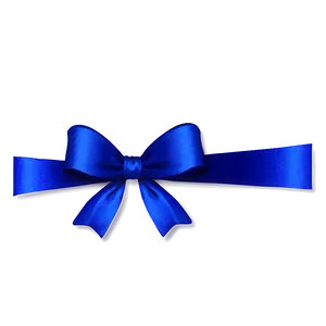 Royal Blue Gift Bow Png 06132024 PNG image