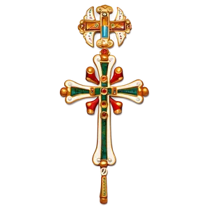 Royal Catholic Cross Feature PNG Oal89 PNG