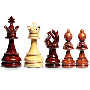 Royal Chess Pieces Elegance Png Rvj21 PNG image