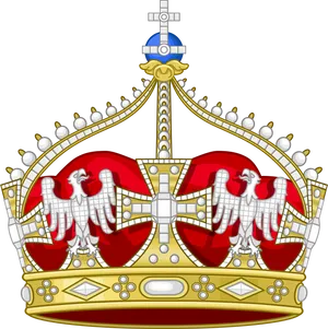 Royal Crown Illustration PNG image