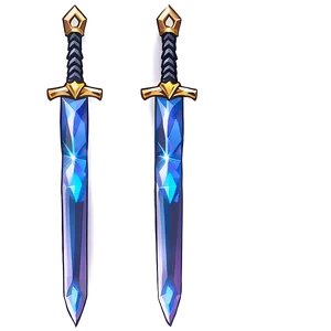 Royal Diamond Sword PNG Mmv