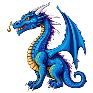 Royal Dragon Clipart PNG 78