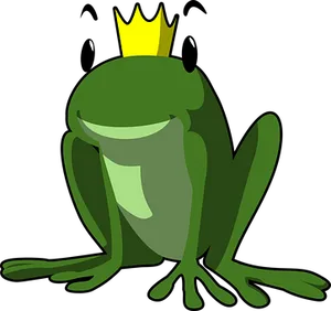 Royal Frog Cartoon