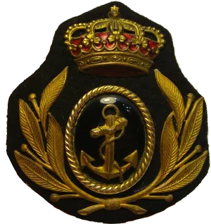 Royal Navy Cap Badge PNG