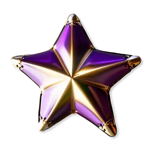Royal Purple Star PNG 8