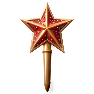 Royal Star Wand PNG 24