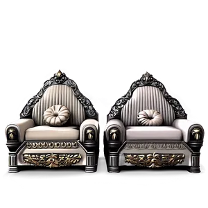 Royal Throne Chair Png 06262024 PNG image