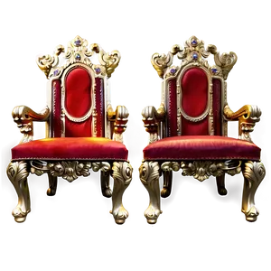 Royal Throne Chair Png Rxs PNG image