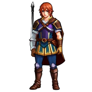 Rpg Game Character Sprite Png Hgq81 PNG image