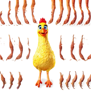 Rubber Chicken Funny Face PNG Xjv PNG