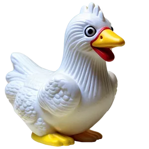 Rubber Chicken Squeak Toy PNG 06132024