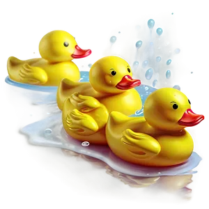 Rubber Duck In Bath PNG 05032024 PNG