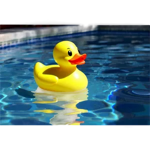 Rubber Duck In Pool PNG Qlk