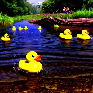 Rubber Duck Race PNG 06132024