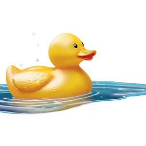 Rubber Duck With Soap PNG Rlu28 PNG