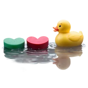 Rubber Ducky With Heart PNG Tjq83 PNG