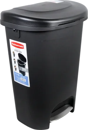 Rubbermaid Step On Trash Can