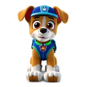 Rubble Digging Paw Patrol PNG Drh PNG