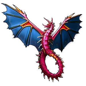 Ruby Dragon Wings Image PNG Fkr22 PNG
