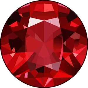 Ruby Gemstone Graphic PNG image