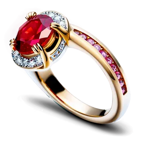 Ruby Ring PNG 34