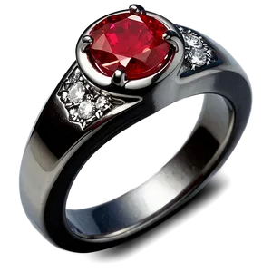 Ruby Ring PNG Vsu44