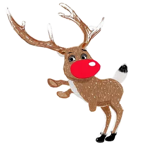 Rudolph Reindeer PNG 06292024 PNG