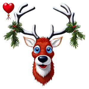Rudolph The Red-nosed Reindeer Png Nrh93 PNG image