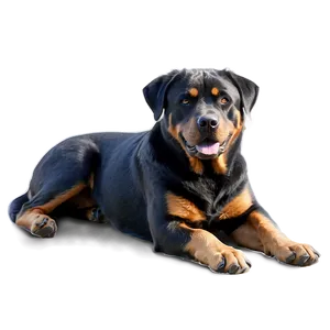 Rueful Rottweiler Png 06292024 PNG image