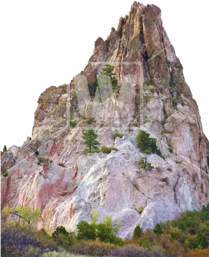 Rugged Mountain Peak
