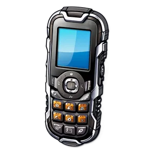 Rugged Phone Logo PNG Qmx PNG