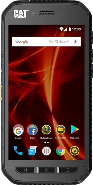 Rugged Smartphone Display PNG image