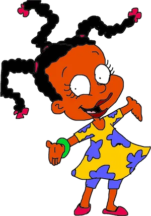 Rugrats Character Susie Carmichael PNG image