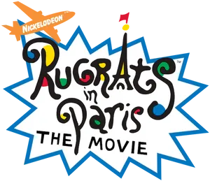 Rugratsin Paris Movie Logo PNG image