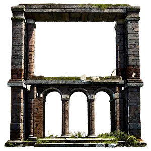 Ruins Of A Building PNG 25