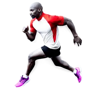 Runner In Athletic Wear PNG 06132024 PNG