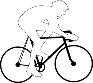 Runner Silhouette Graphic PNG image