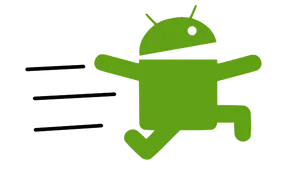Running Android Logo PNG image